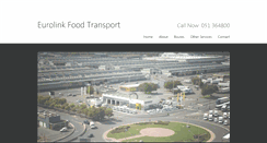 Desktop Screenshot of eurolinkfoodtransport.com